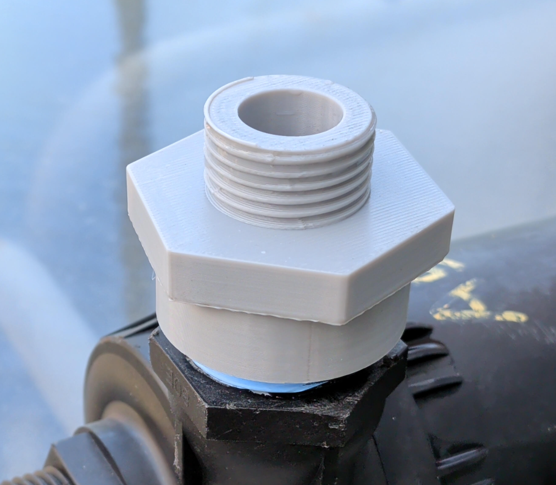 1" BSP to 3/4" GHT Adapter