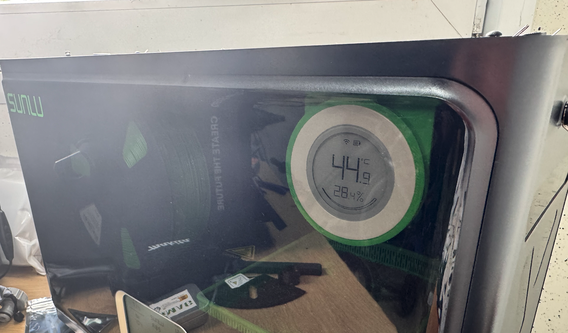 Sunlu S4 Tuya Avatto E-Ink Temp & Humidity sensor holder