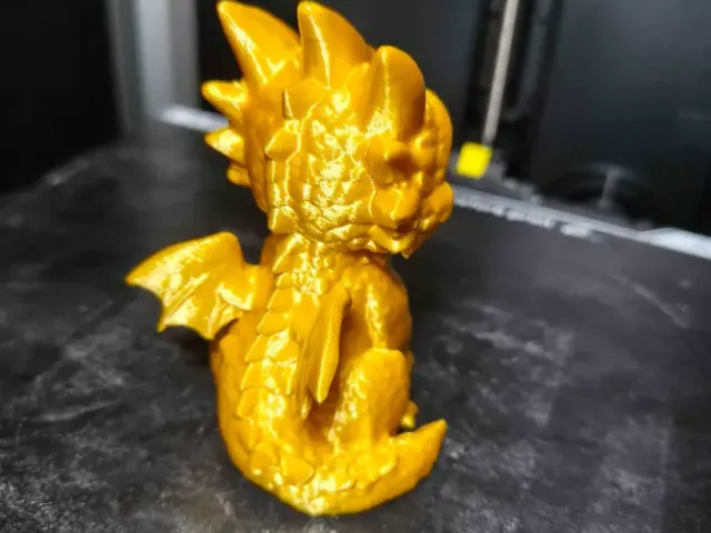 Small dragon statue