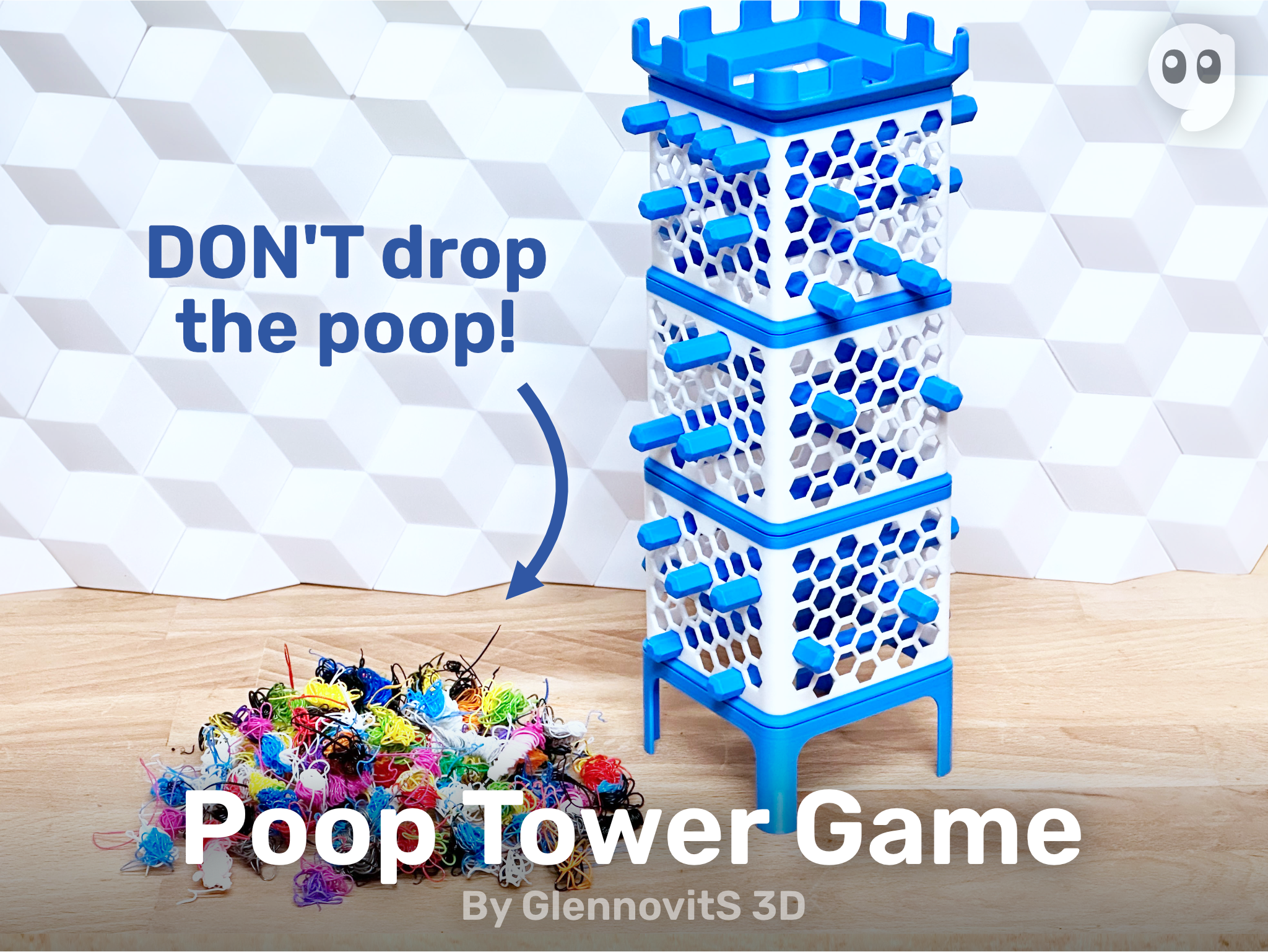 Poop Tower Game (purge escape - jenga style)