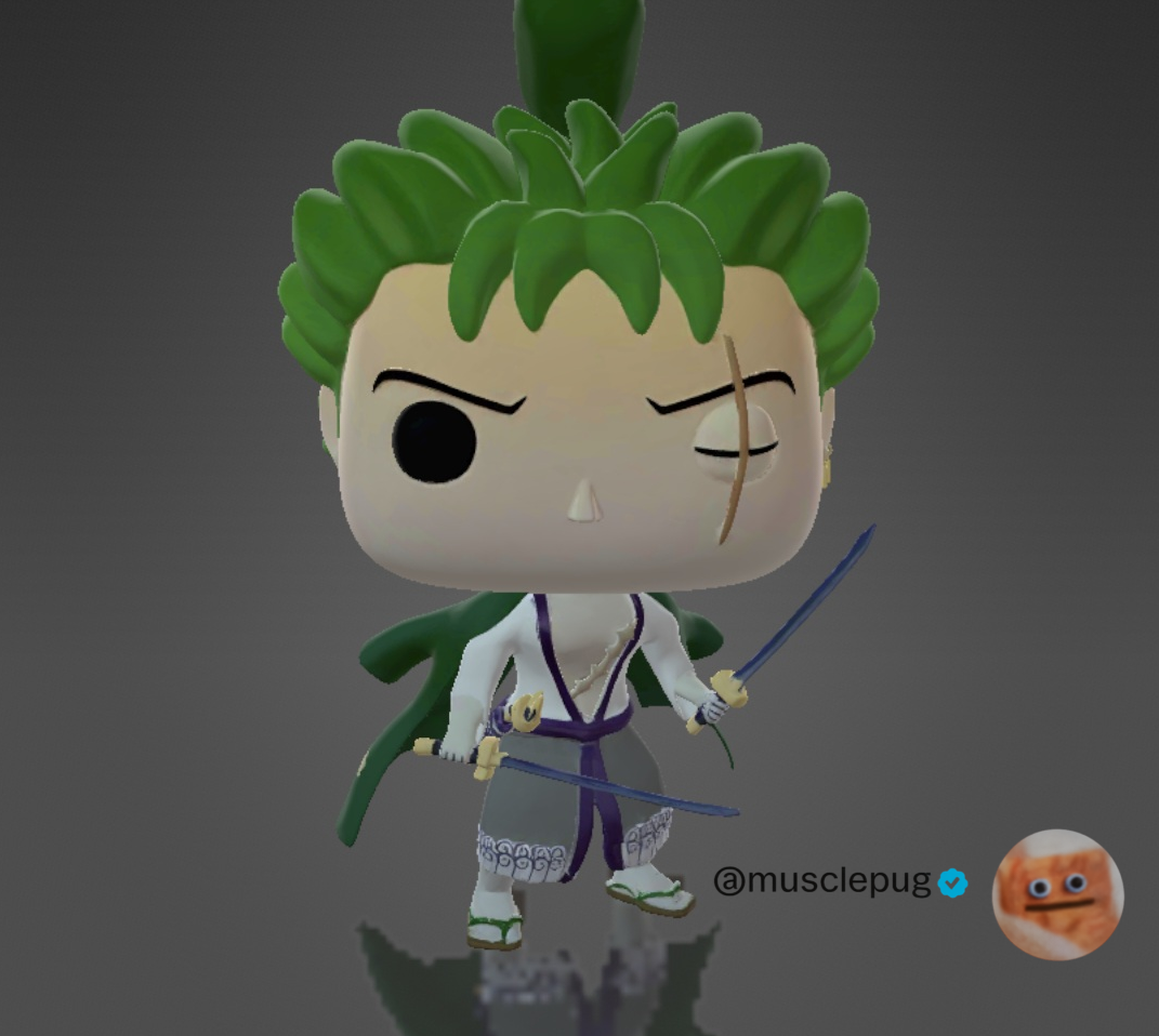 One Piece Roanoa Zoro Funko Pop (Wano)