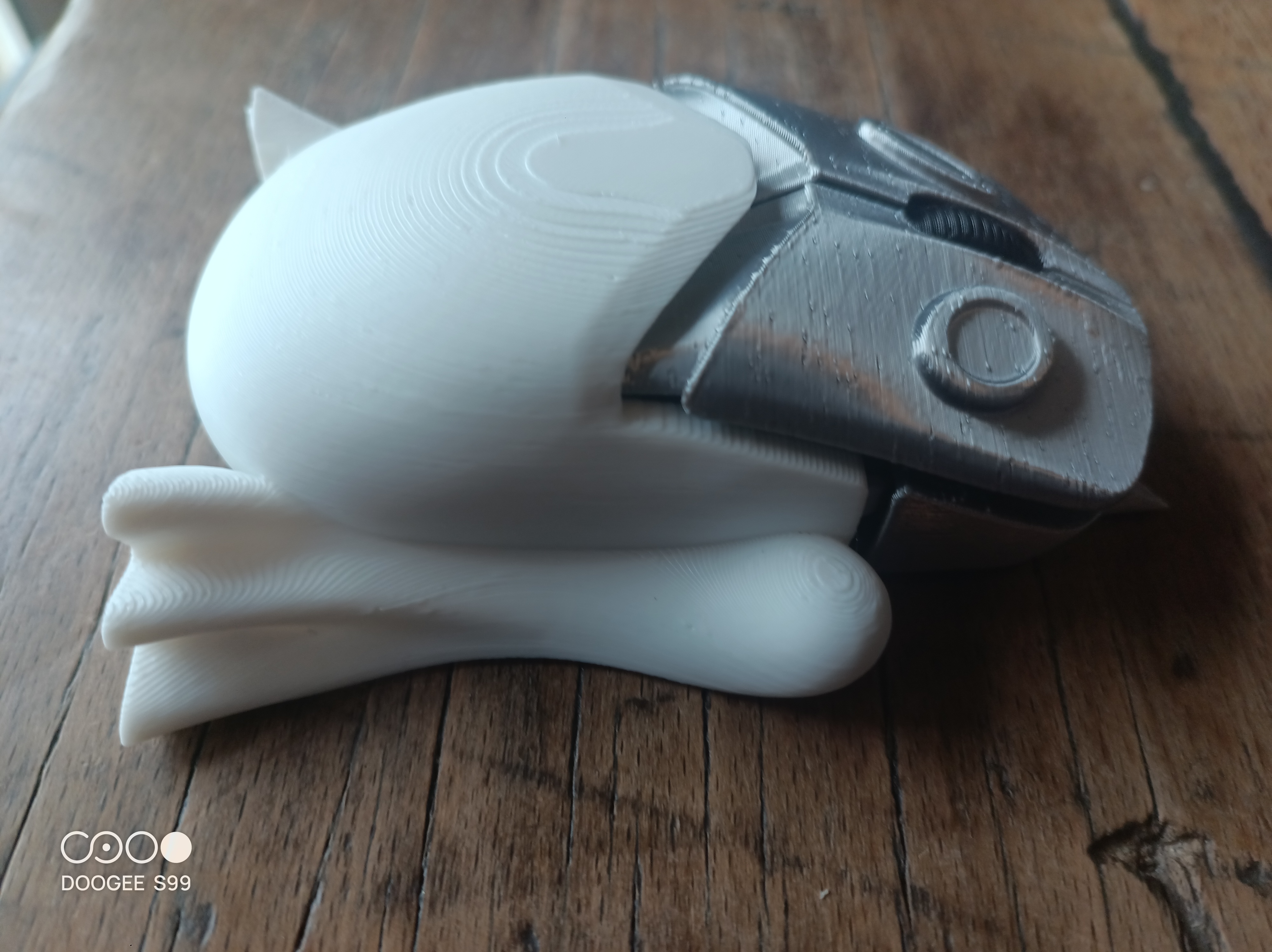 Miniatura 11 do modelo 3D HyperX Pulsefire Saga - Shells GHOST Mask