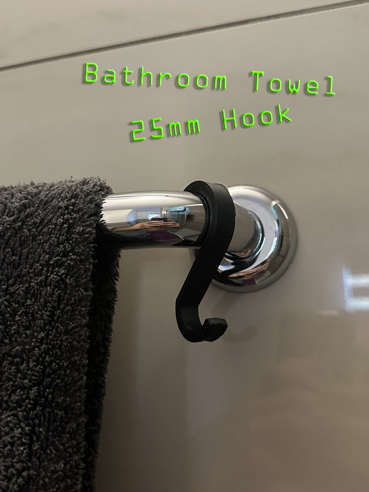 Bathroom Hair Towel Holder Hook