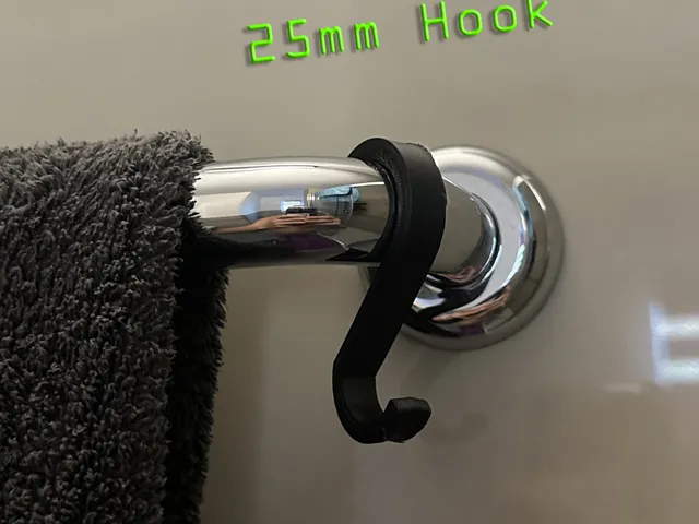 Bathroom Hair Towel Holder Hook