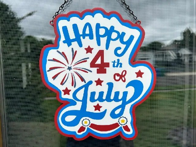 Happy Fourth of July Decoration