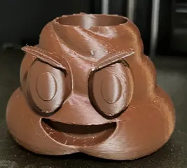 Poop Emoji pencil holder