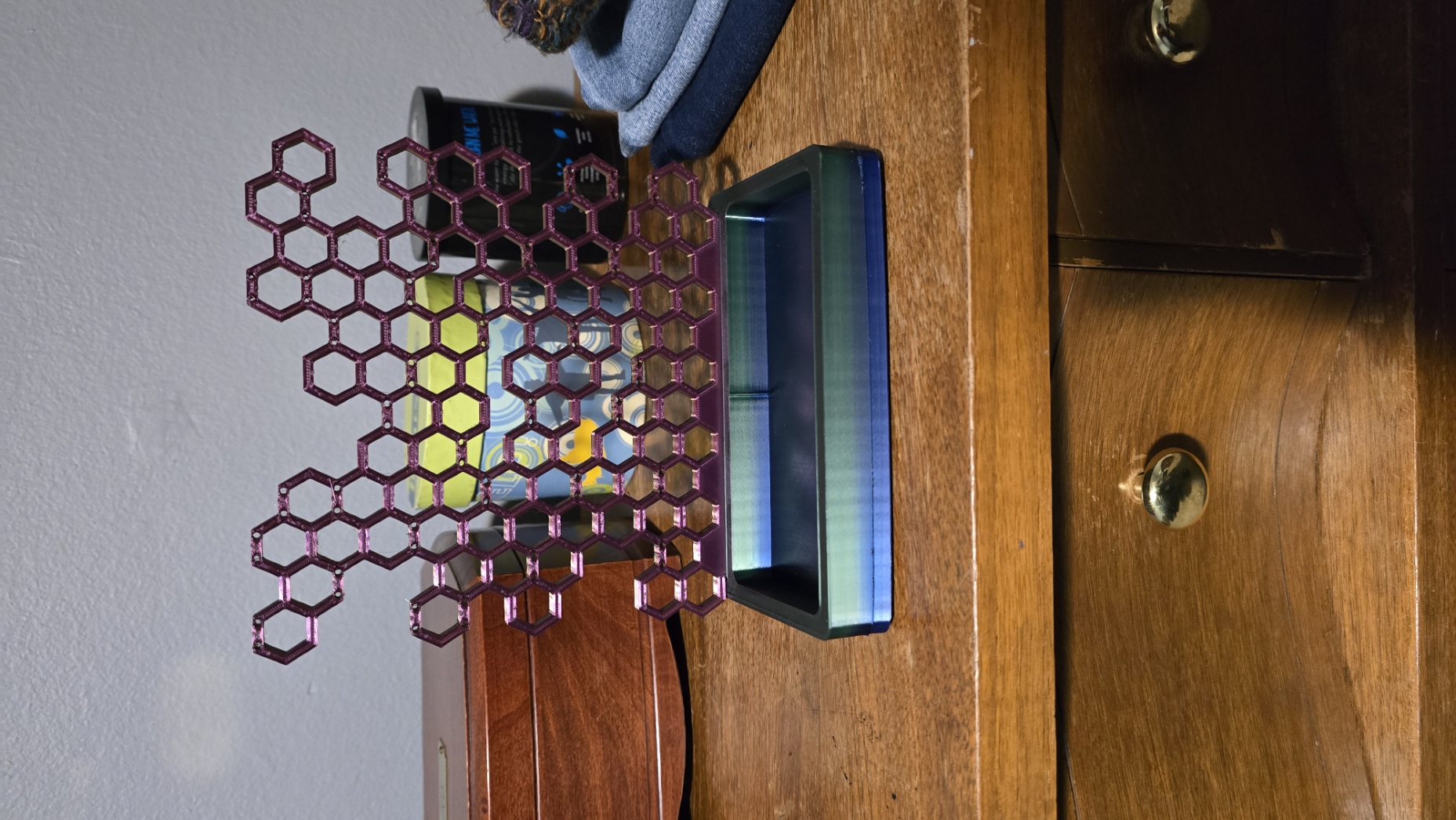 Earring Holder With Storage Base
