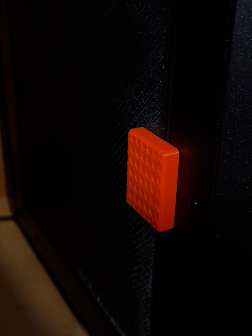Door Latch for Prusa Core One Side Storage by @Prusaguy