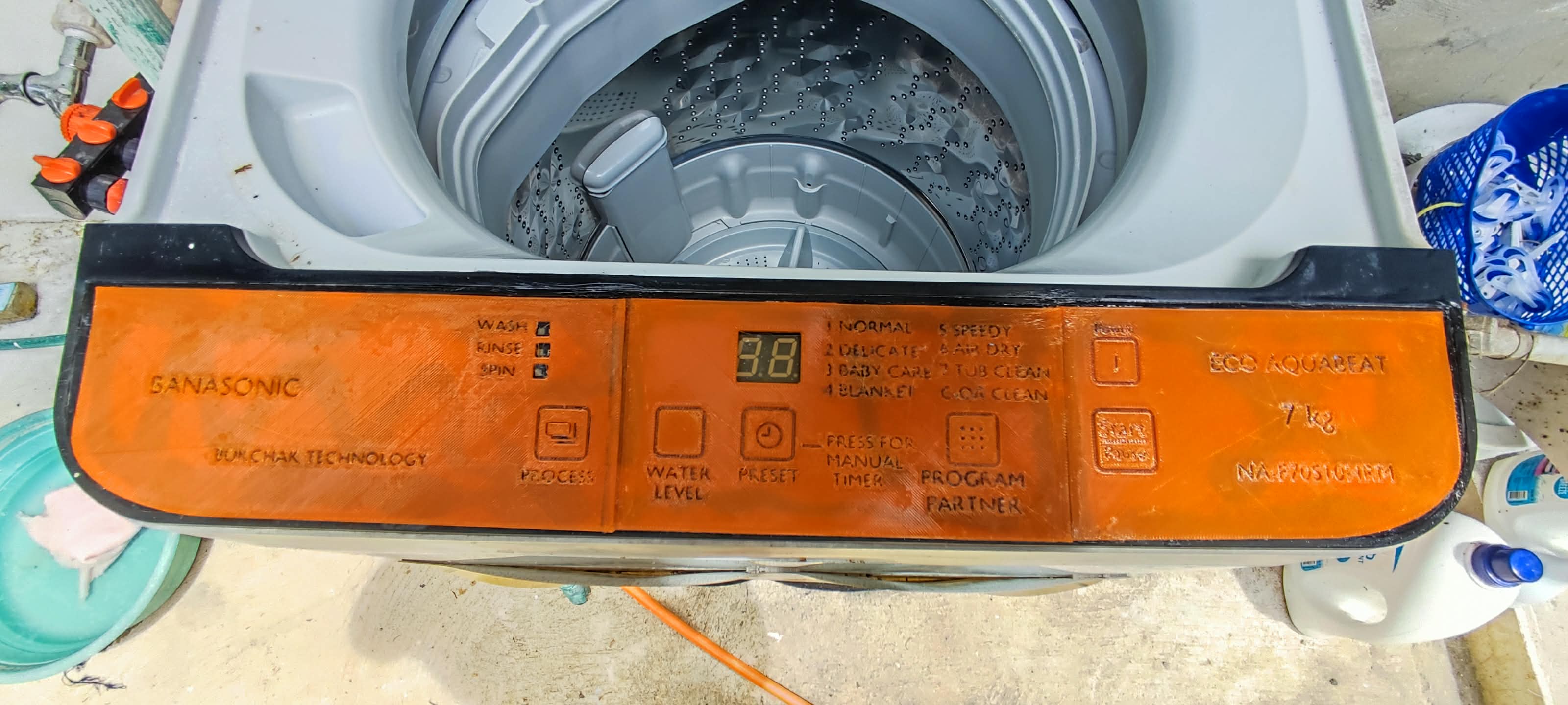 Panasonic Washing Machine NA-F70S10 Top Cover