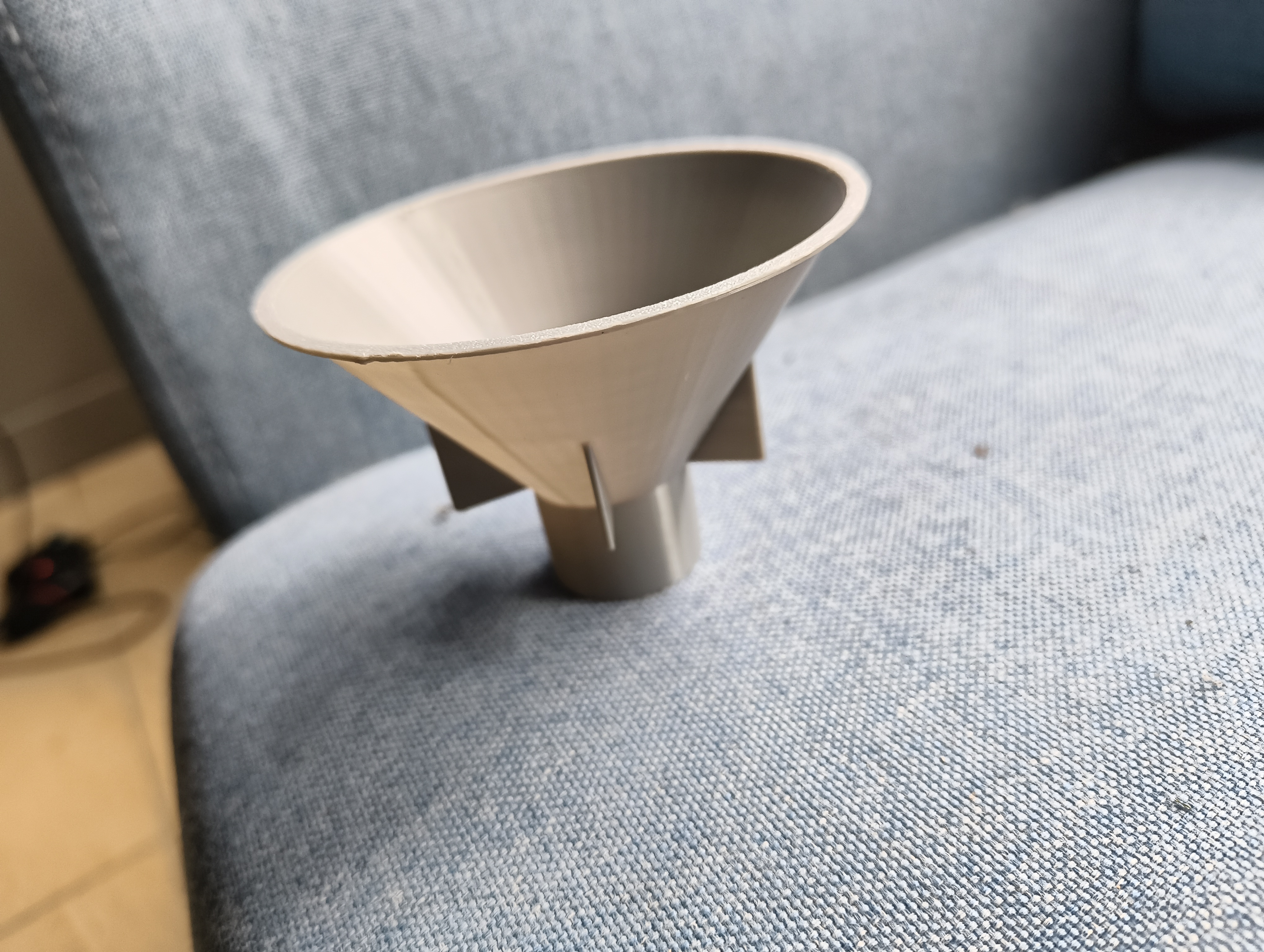 funnel for dishwasher easy to print and useful, entonnoir lave vaisselle facile à imprimer et utile