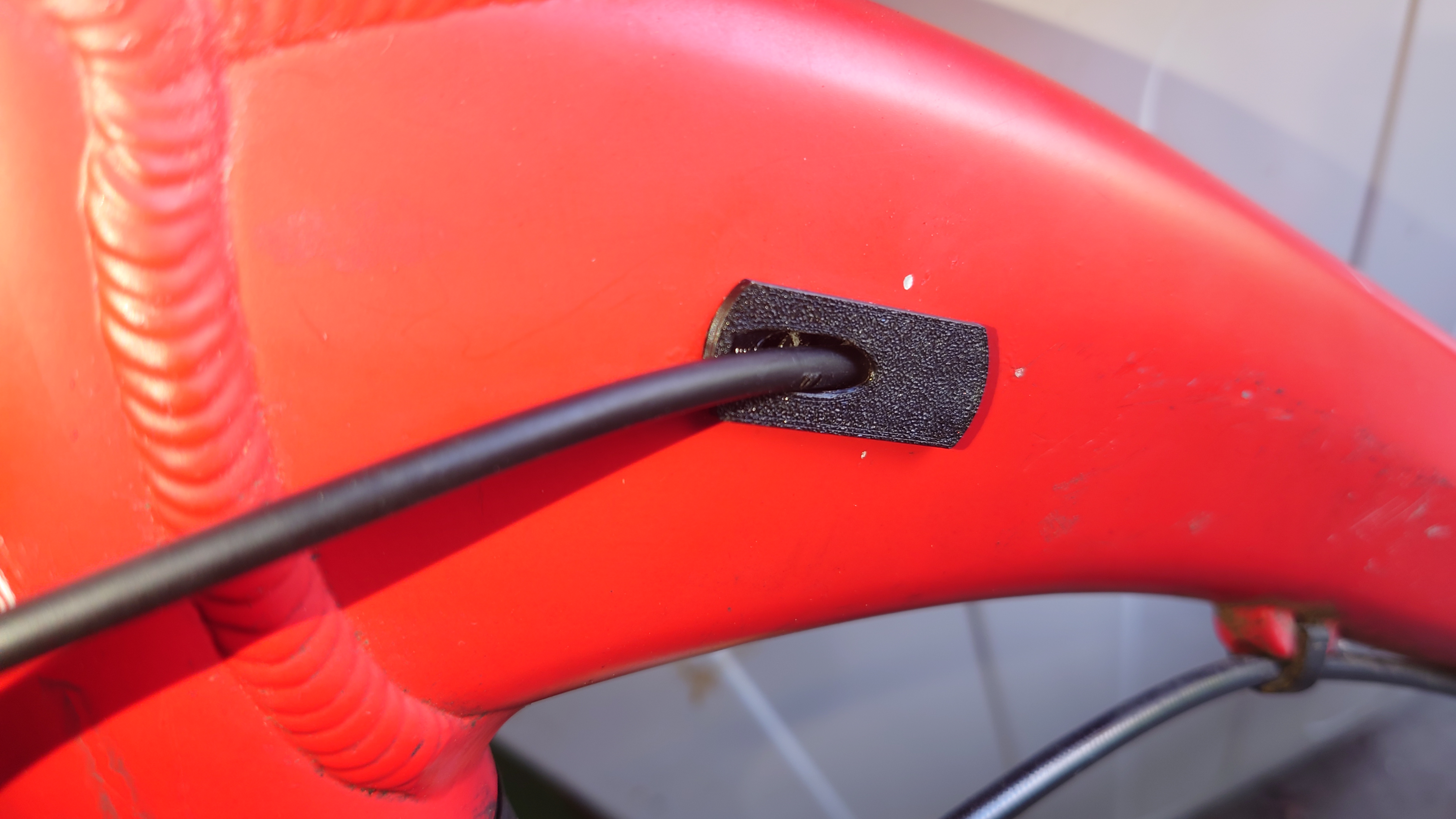 Cube Bike cable stop, CUBE Frame Plug Cube cable guide, Gear cable guide