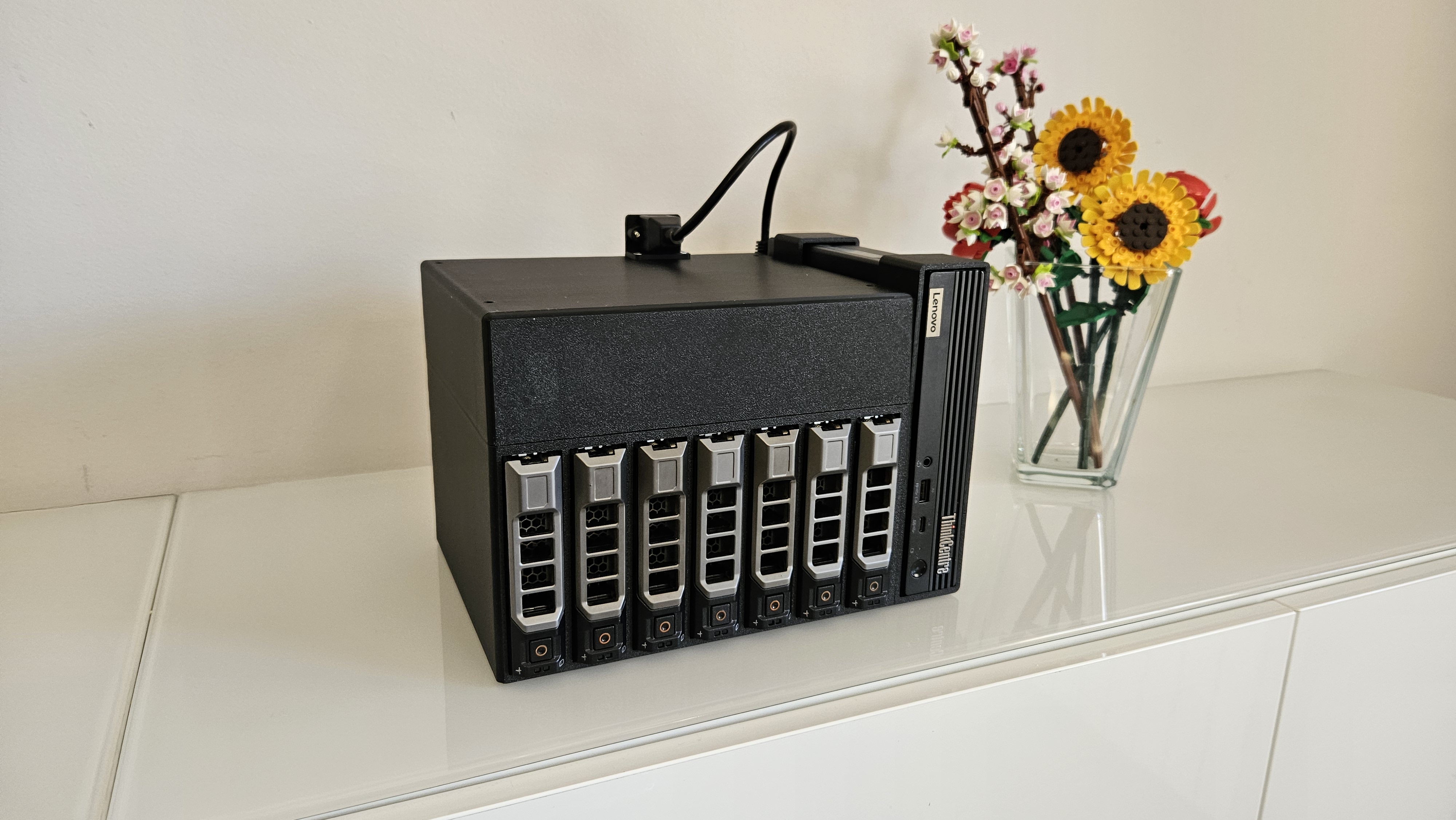 NAS with DELL caddy hotswap