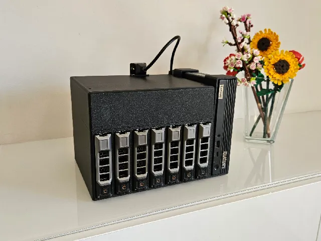 NAS with DELL caddy hotswap