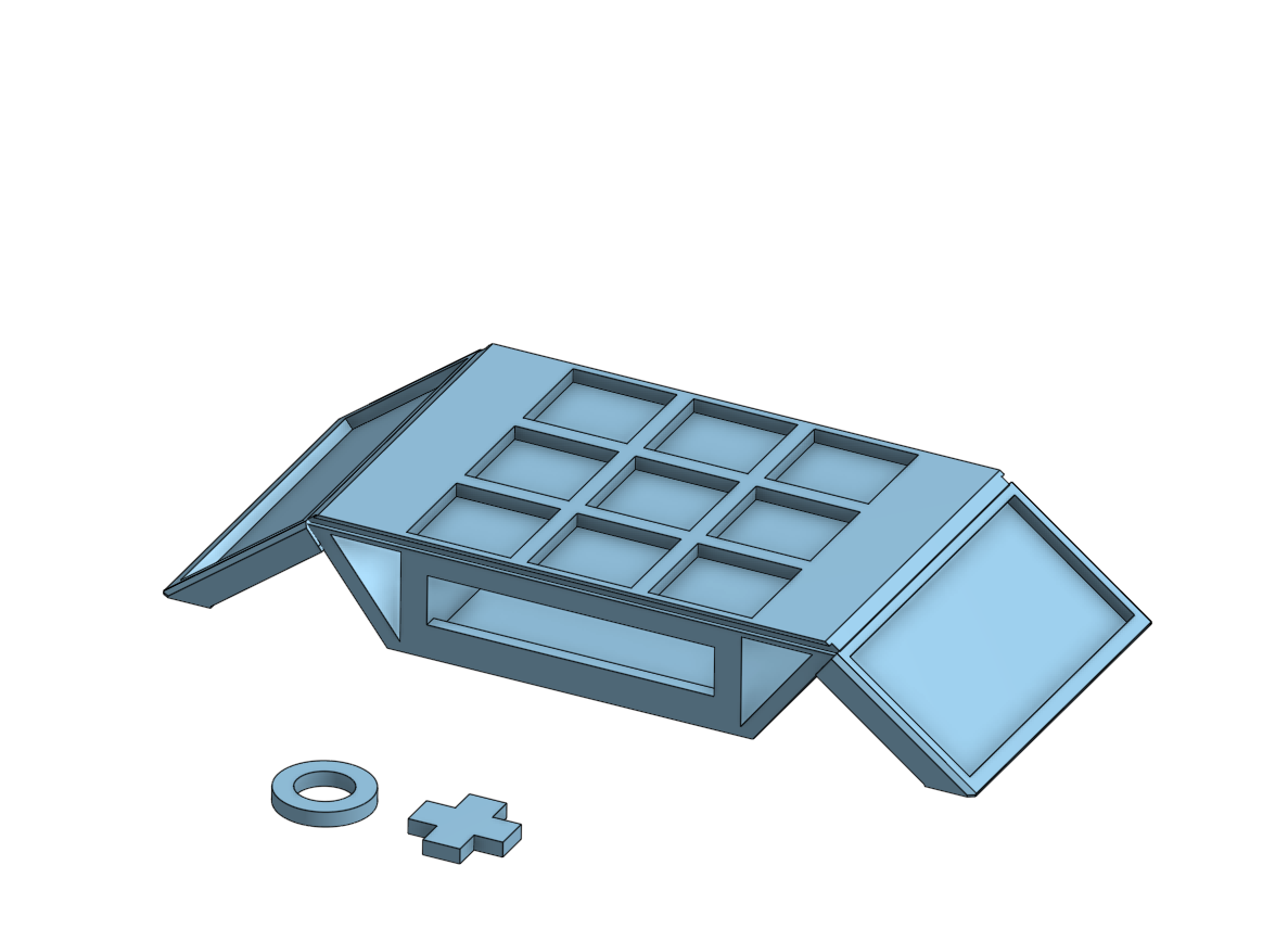 Tic Tac Toe | Compact design