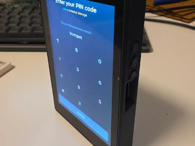 Waveshare ESP32-P4 4.3" Hardware Wallet Case – Kern / Specter DIY / SeedSigner + RFID2