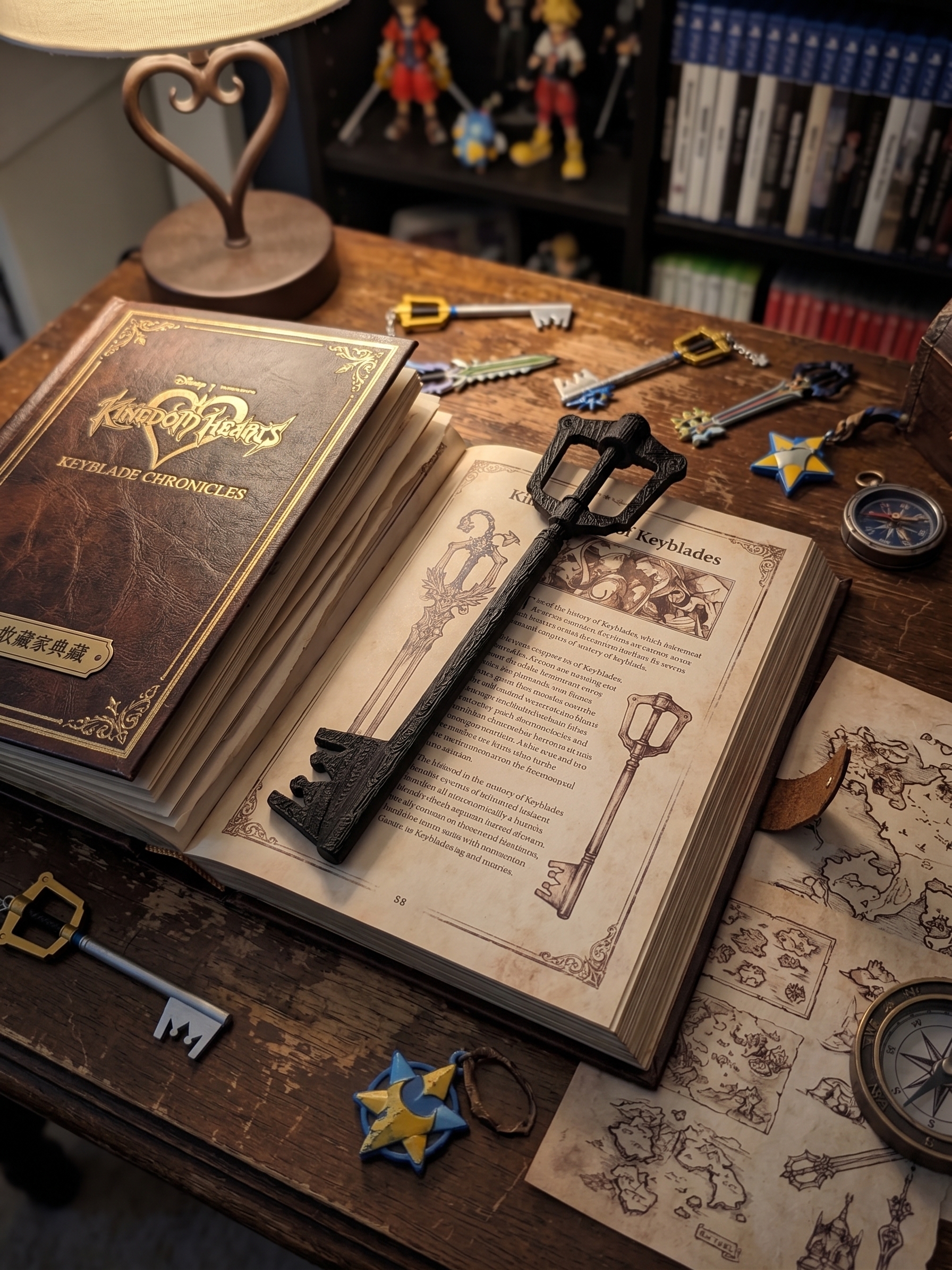 Keyblade Bookmark - 2 Versions