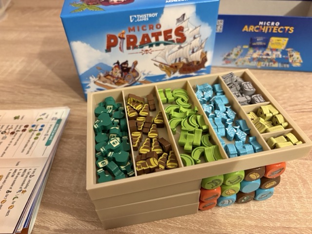 Micro Pirates - Boardgame Inlay — miniatura 2