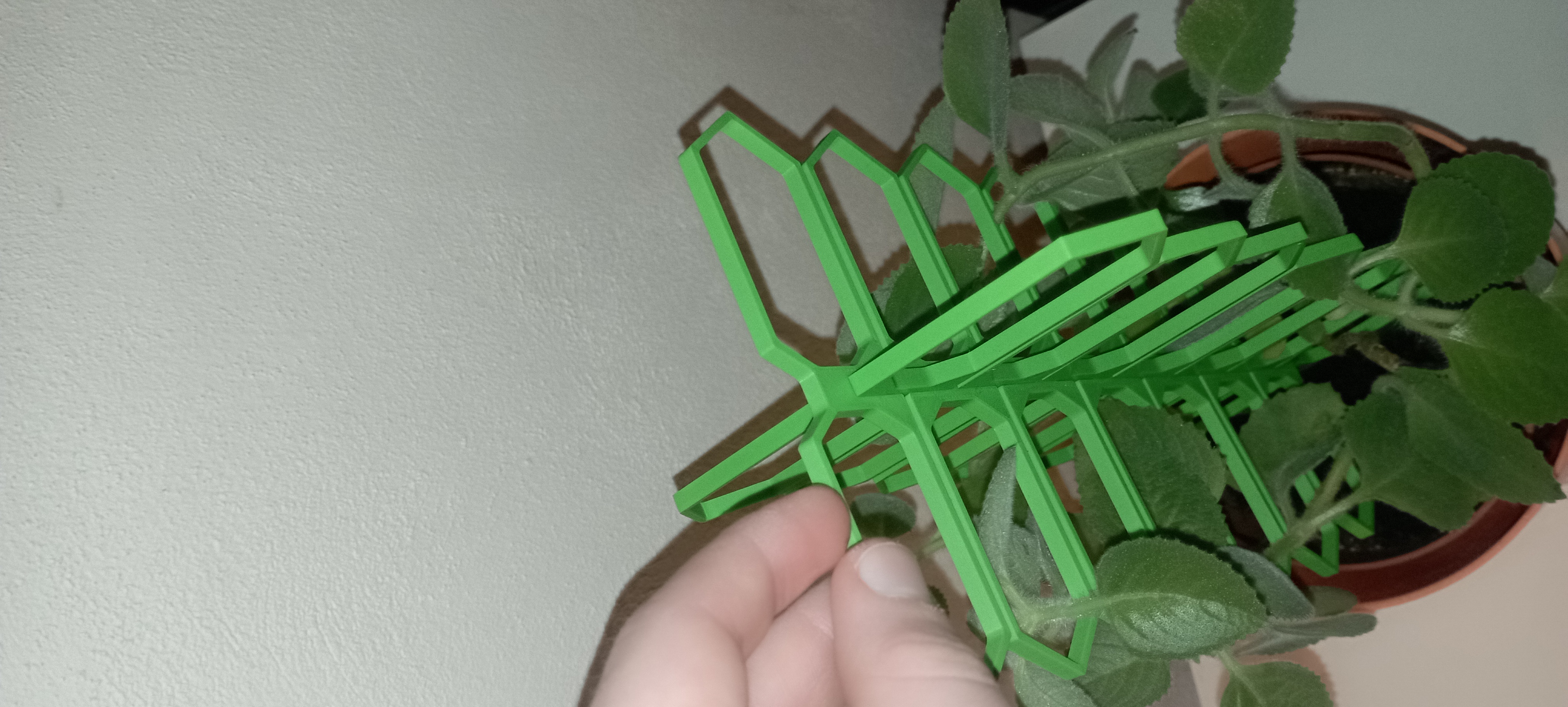 Miniatura 5 do modelo 3D Stackable plant supports