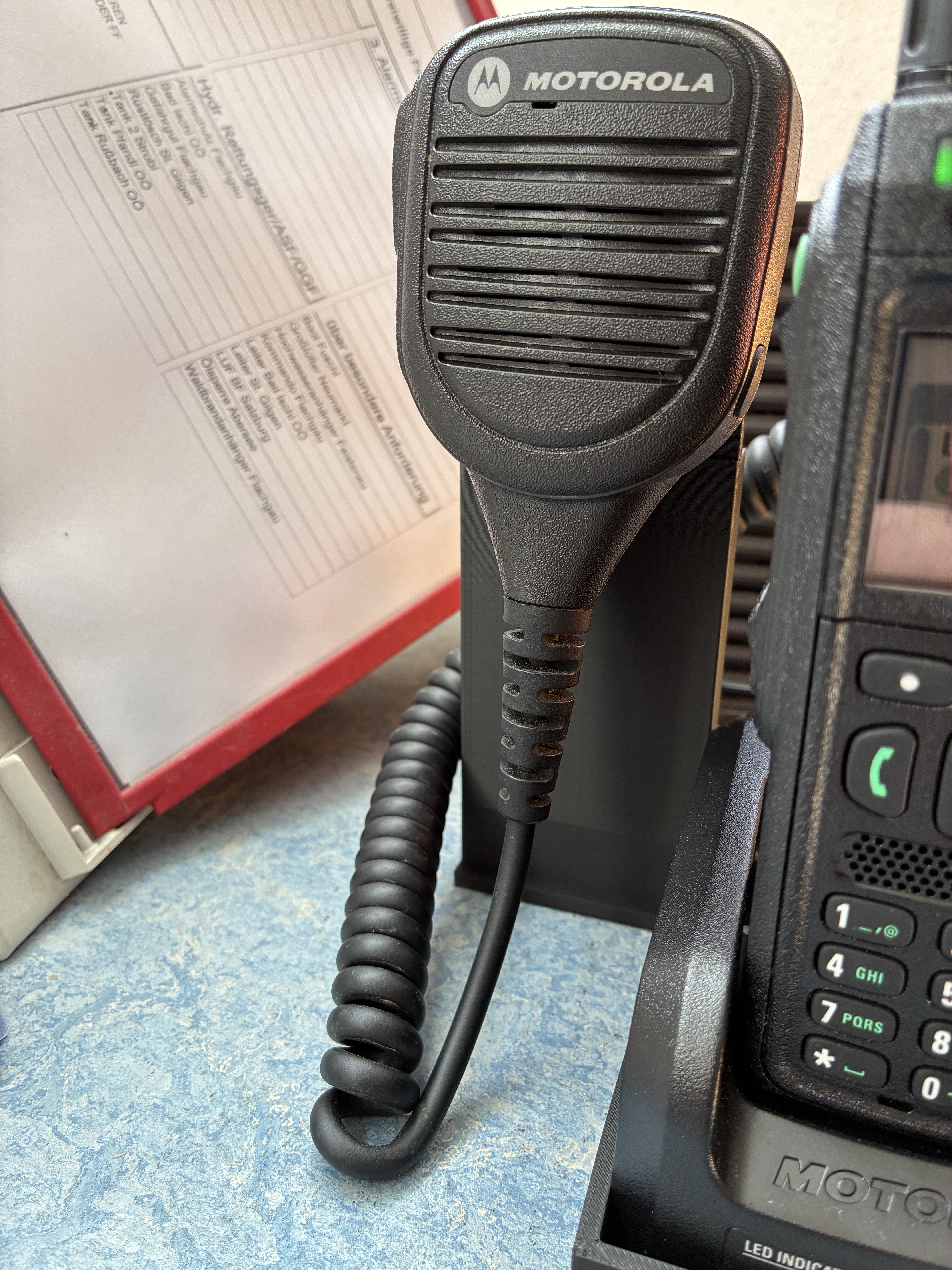 Halterung für Motorola Funkgerät