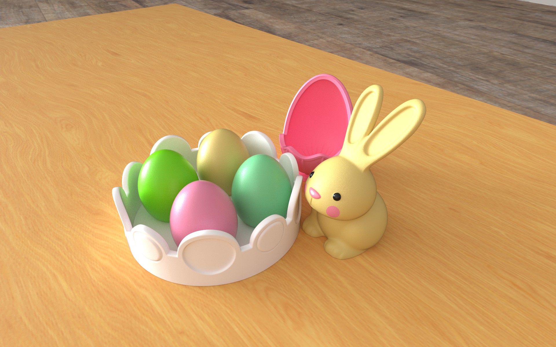 Easter composition