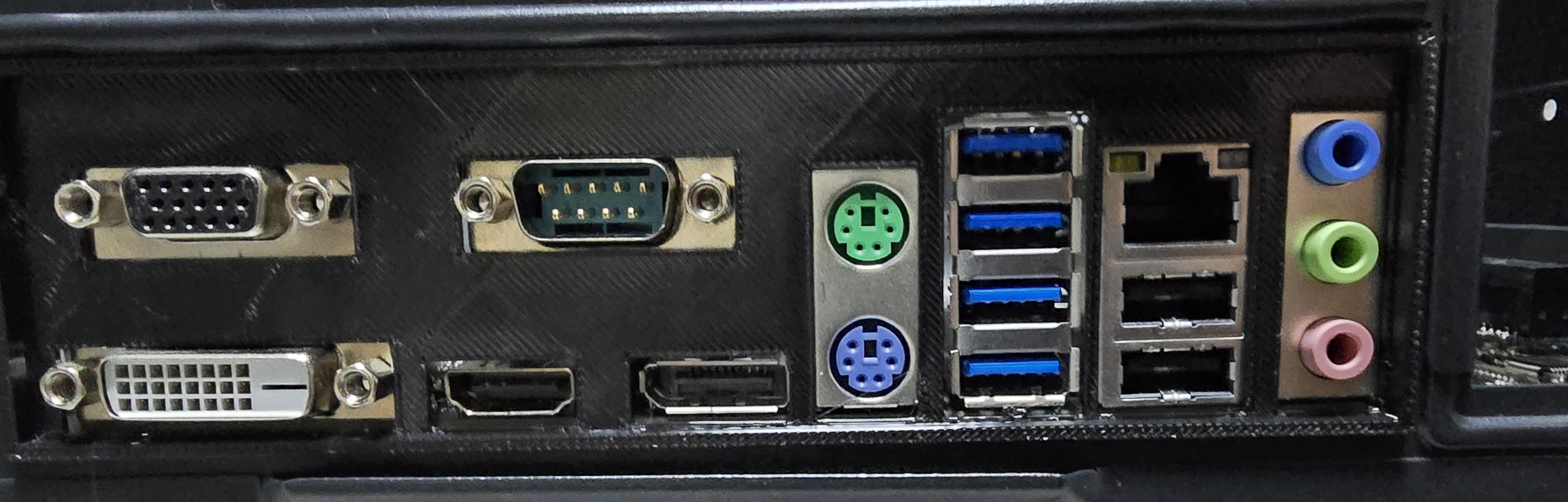 Asrock B660M-HDVP/D5 IO Panel