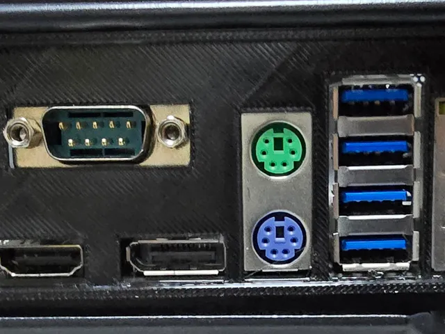 Asrock B660M-HDVP/D5 IO Panel
