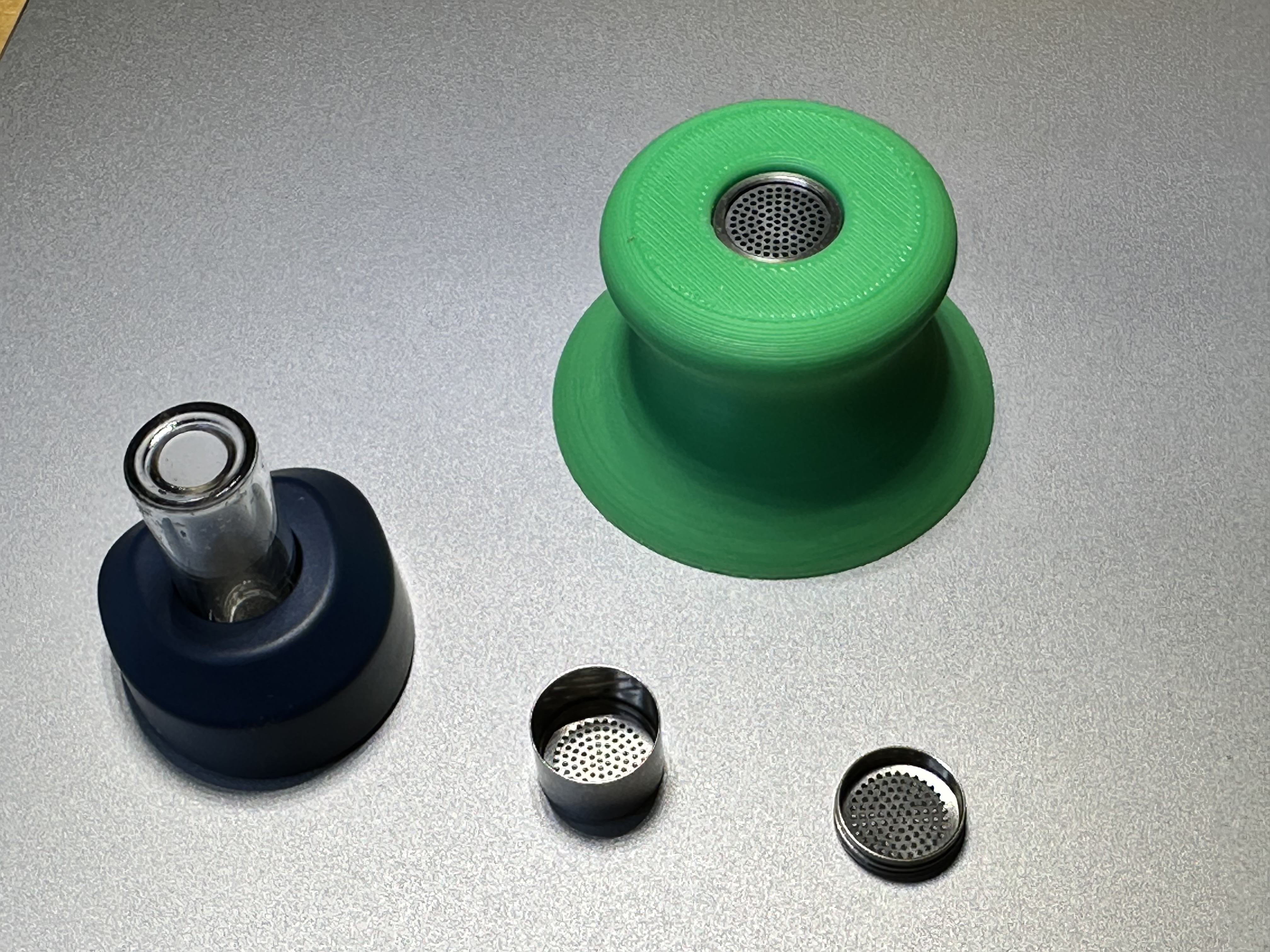 Trichter Vaporizer Norddampf Relict u.a. 13mm Durchmesser und Stampfer