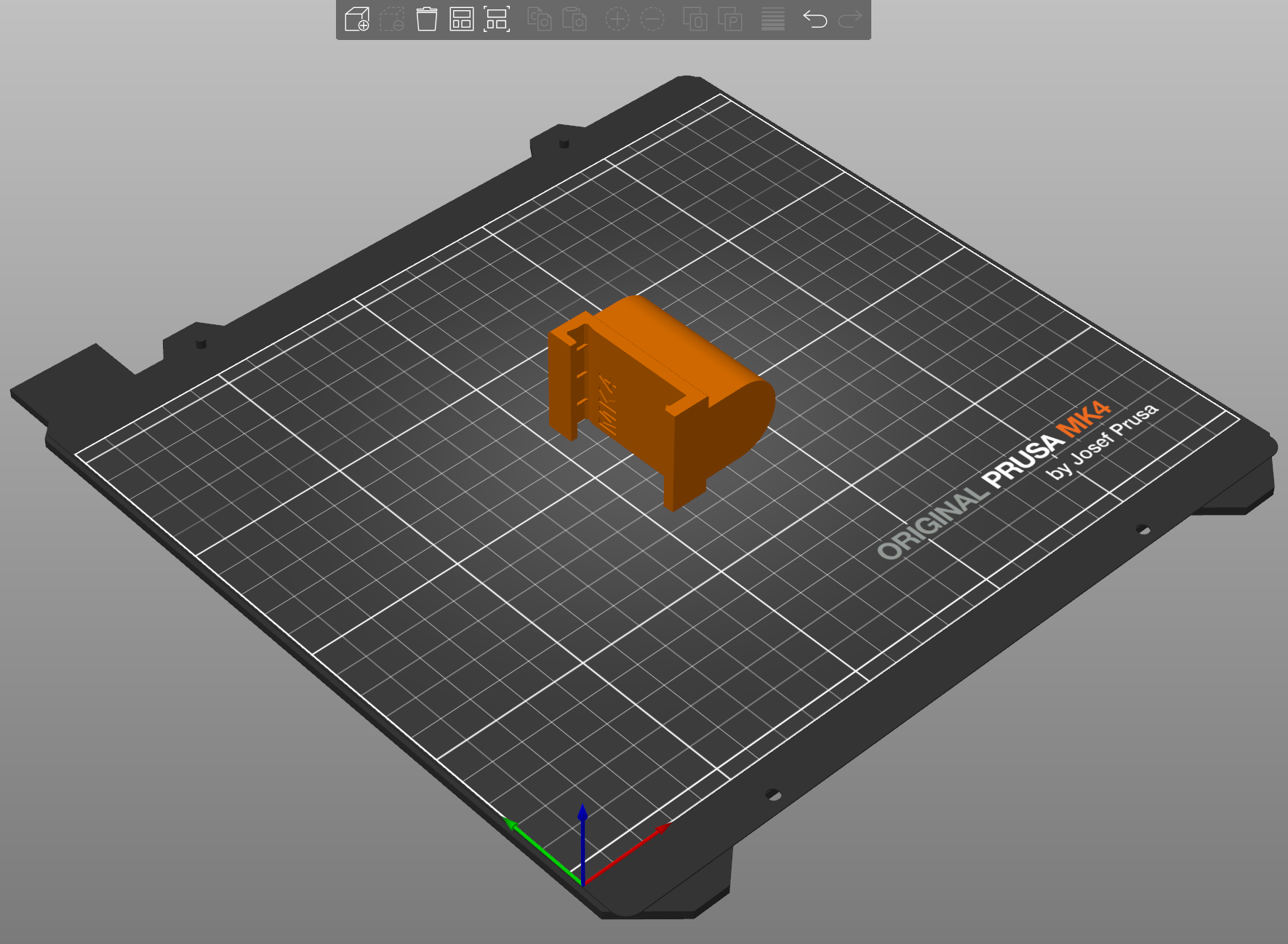 Glue Stick Holder For Prusa MK4