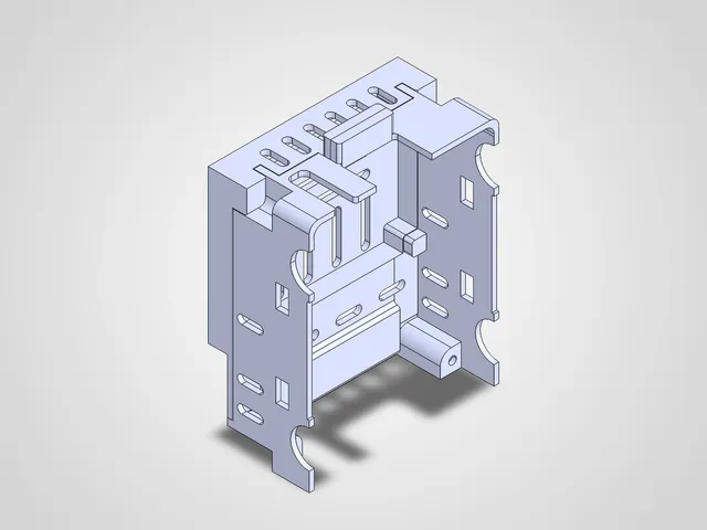 Qidi Q1 Pro - Two piece back plate