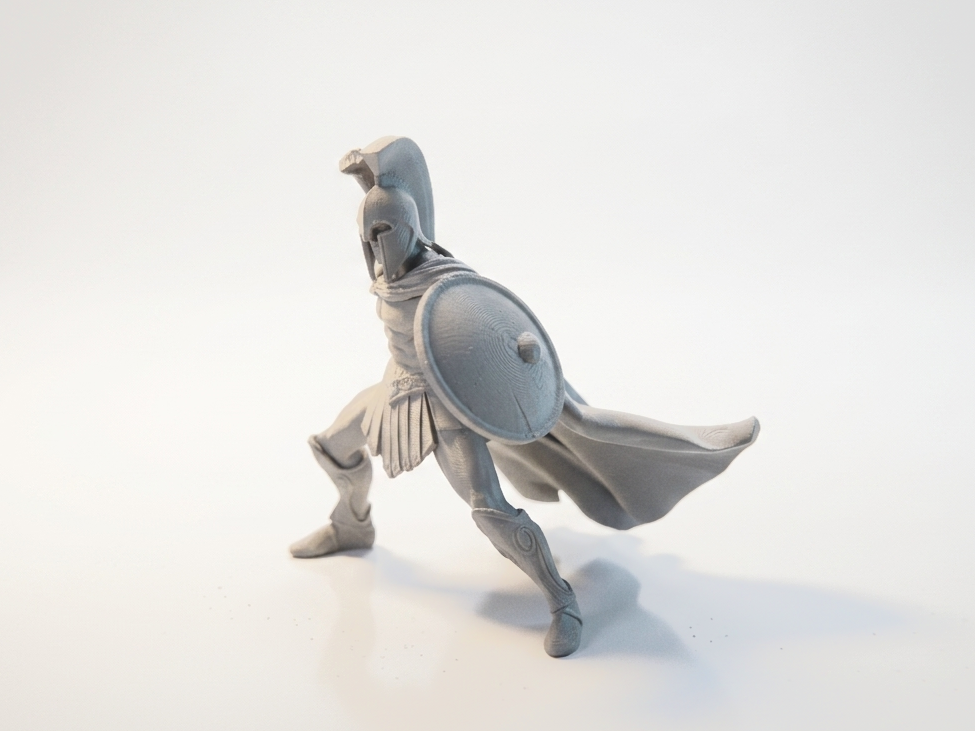 King Leonidas Warrior Figurine Movies TV 3D Printable