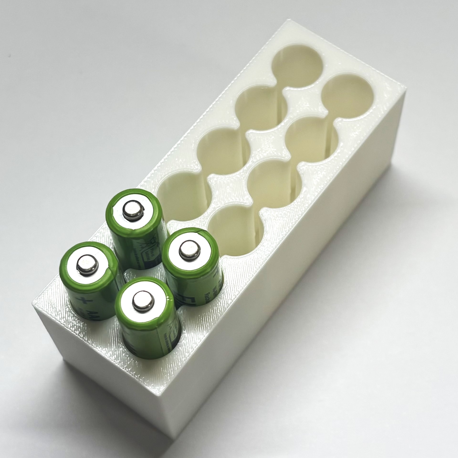 Organizer for 12 AAA bateries