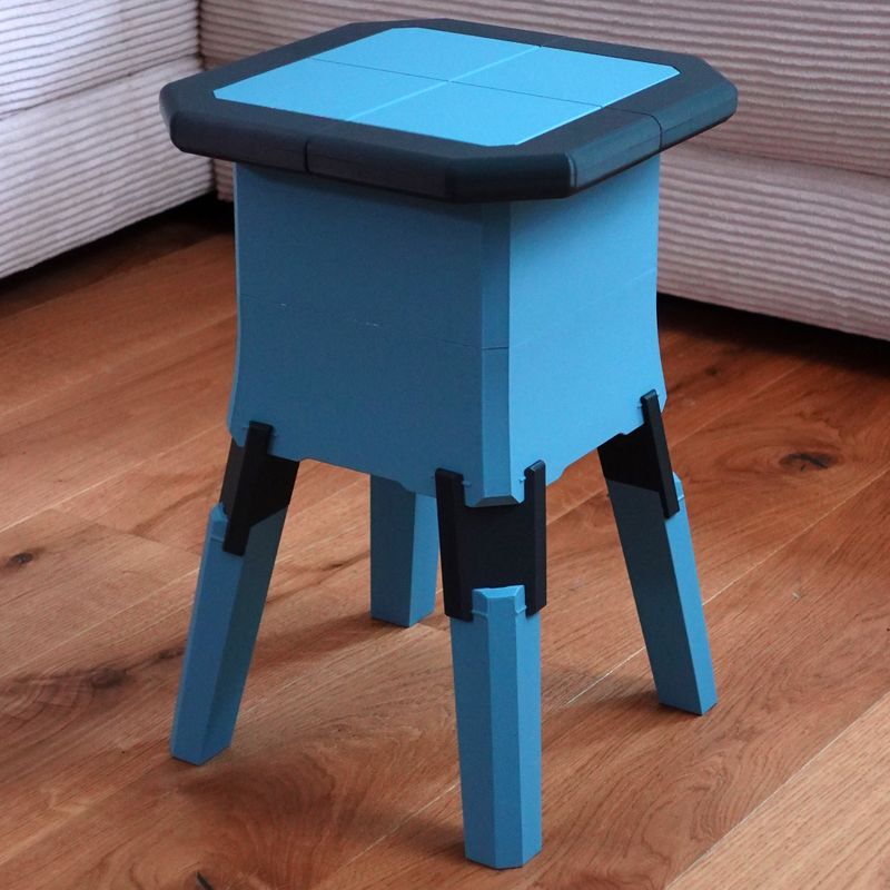 Stool is the box by Gazzaladra | Download free STL model | Printables.com