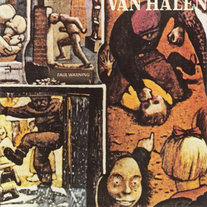 Van Halen "Fair Warning" Album Cover