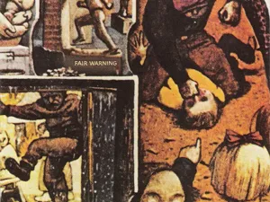 Van Halen "Fair Warning" Album Cover