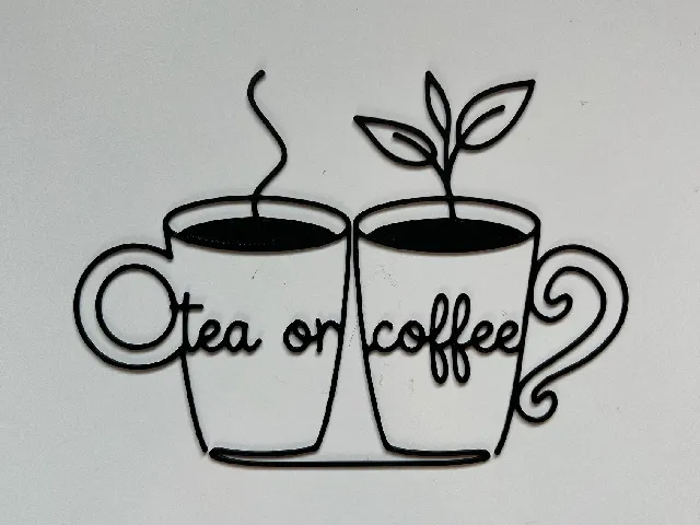 Tea Or Coffee Wall Art