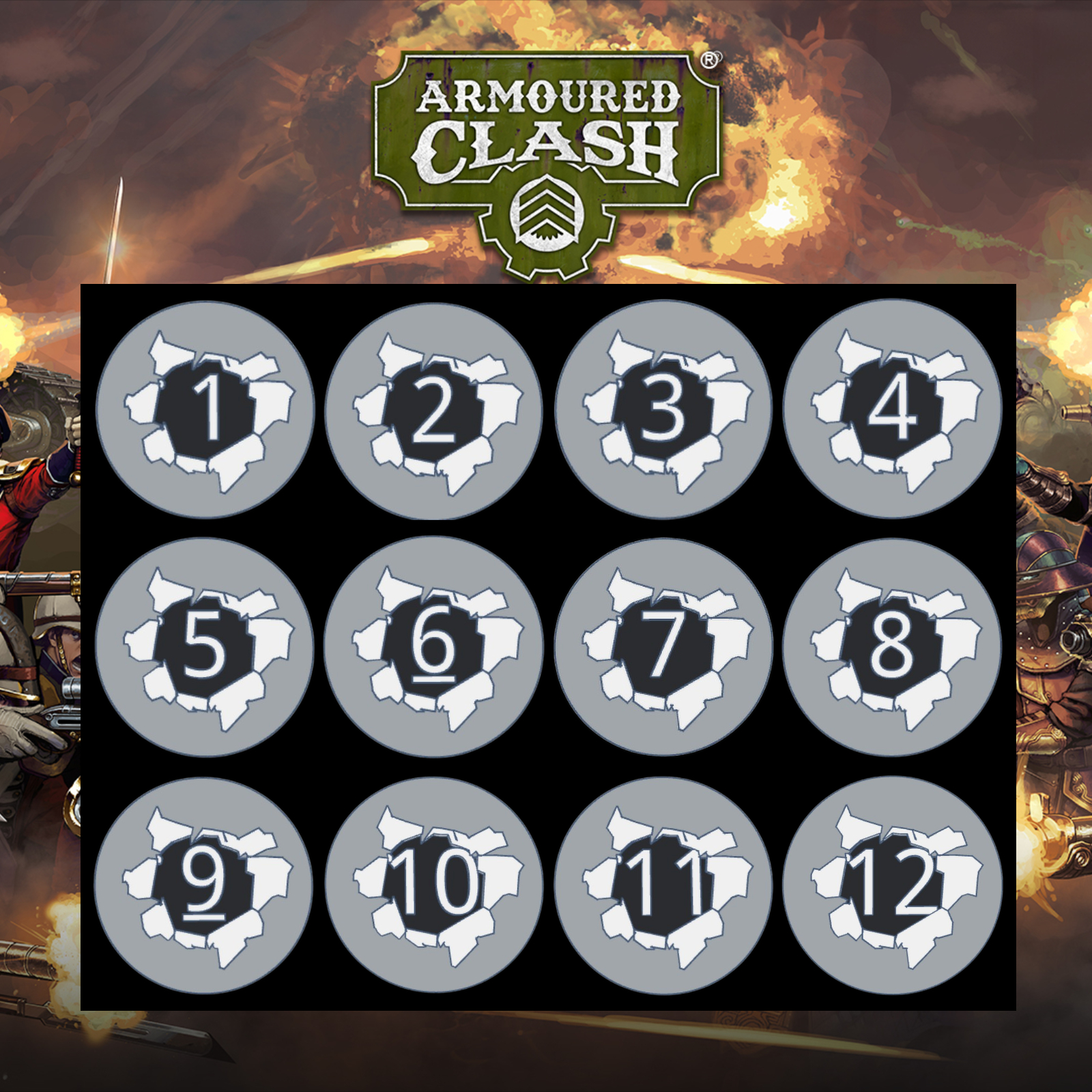 Armoured Clash Tokens (Set 2).
