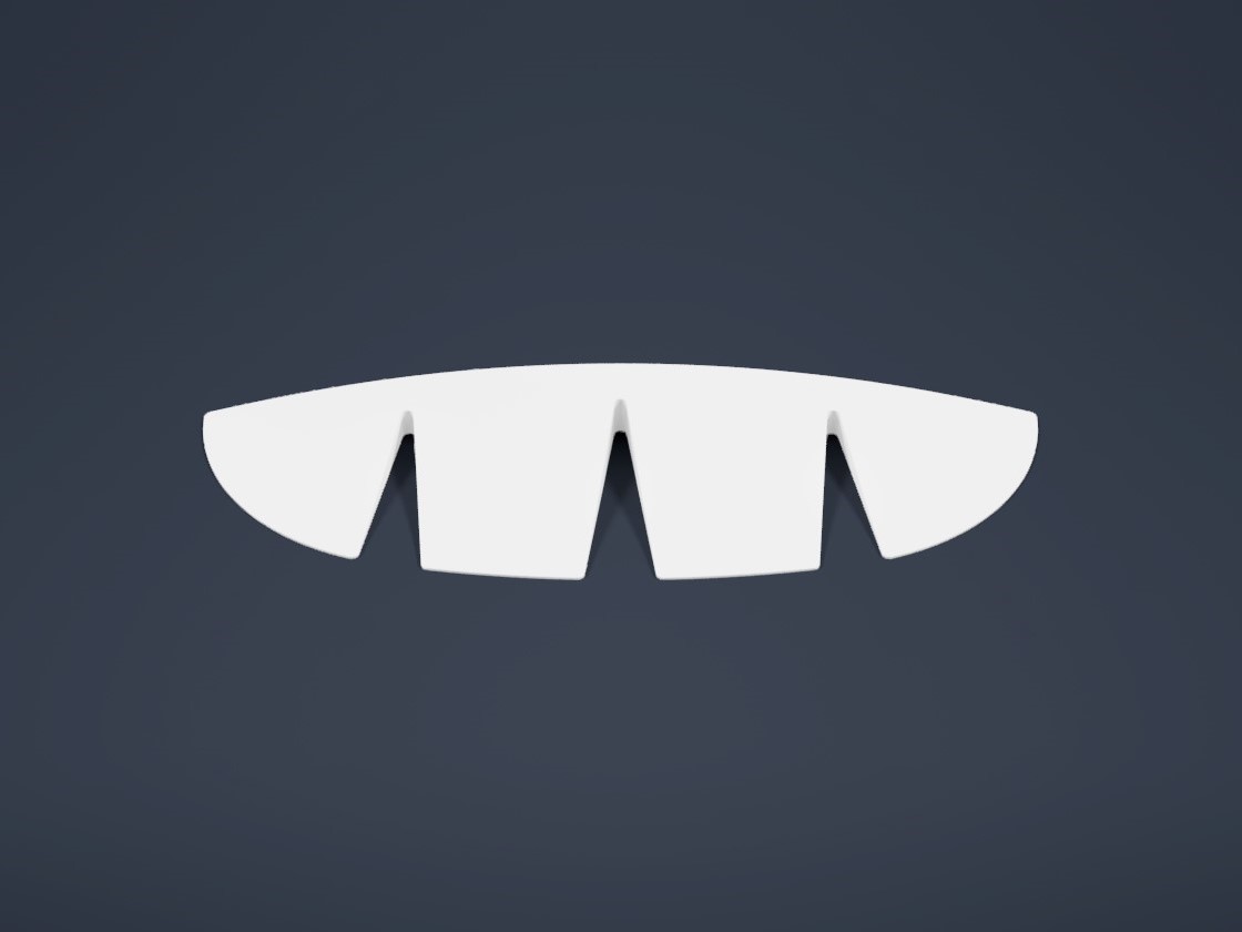 Longboard Concave Implant Toe Riser