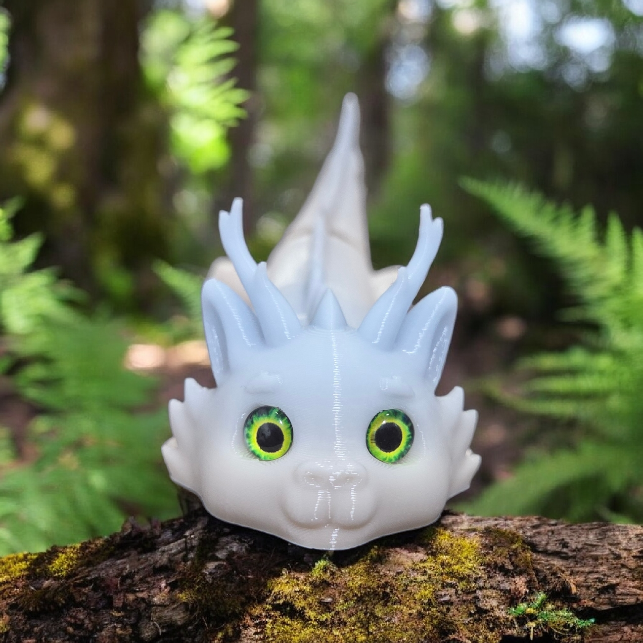 Articulated Forest Dragon - 6mm glass eye compatible