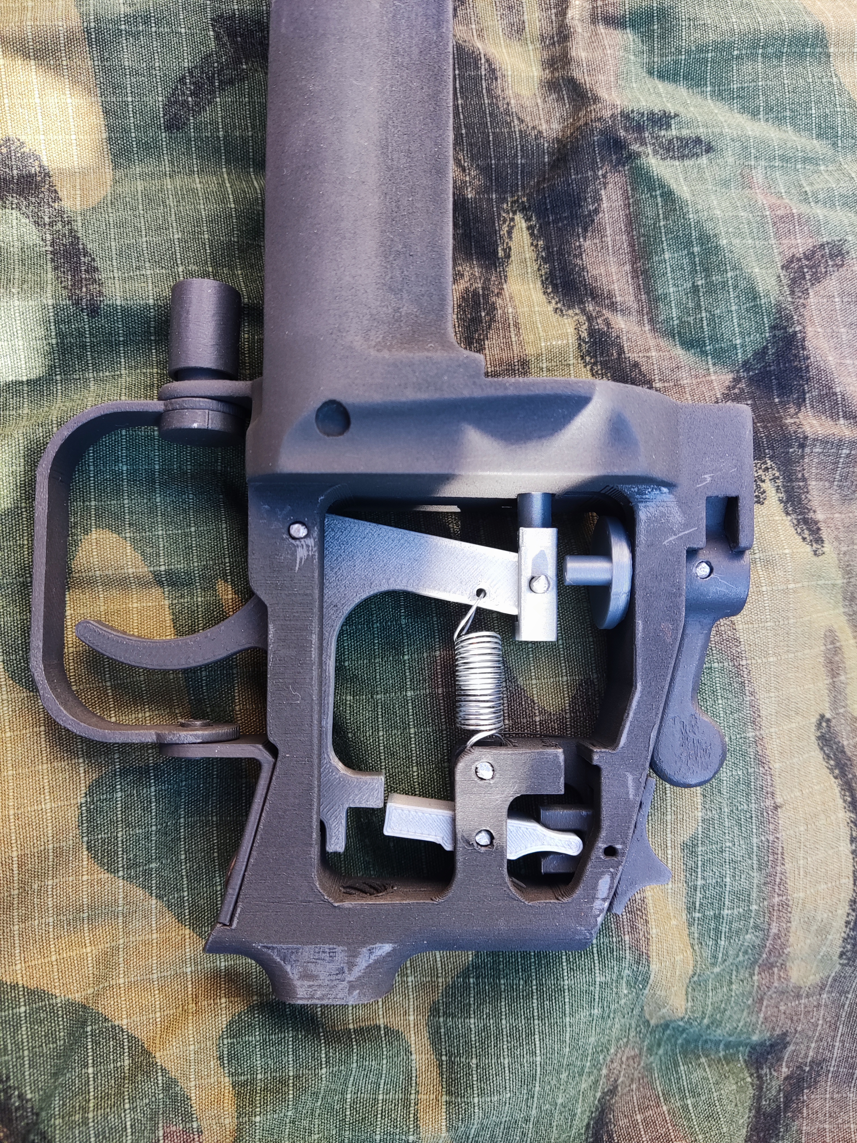 M79 Airsoft 40mm gas grenade launcher prop with KANARR CORP markings and realistic parts. — miniatura 6