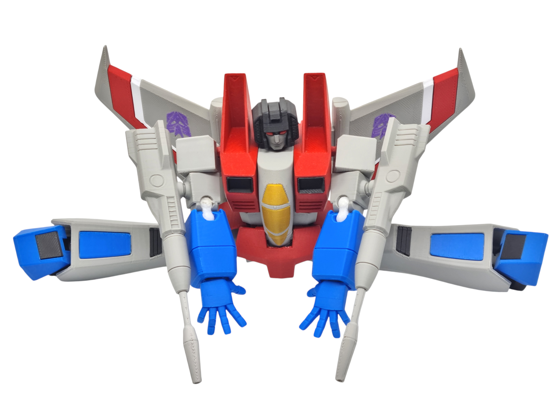 Transformers Devastation Starscream Articulated Figure V2! — miniatura 16