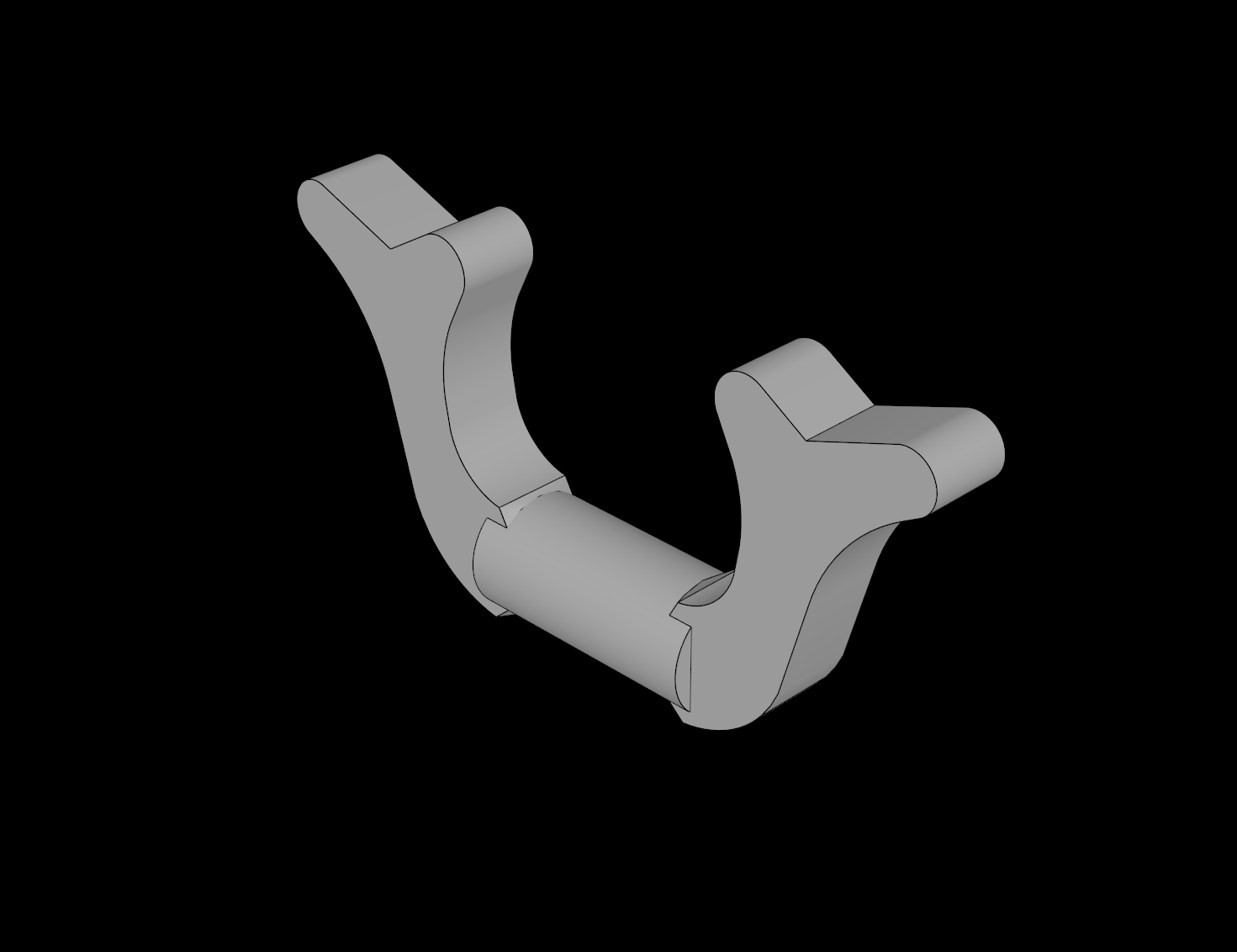 Lego Compatible (71591.dat) Minifig Helmet Ornament Horn