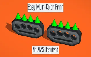 Inline Double Mega XL Silly Shell by GhostManta | Download free STL ...