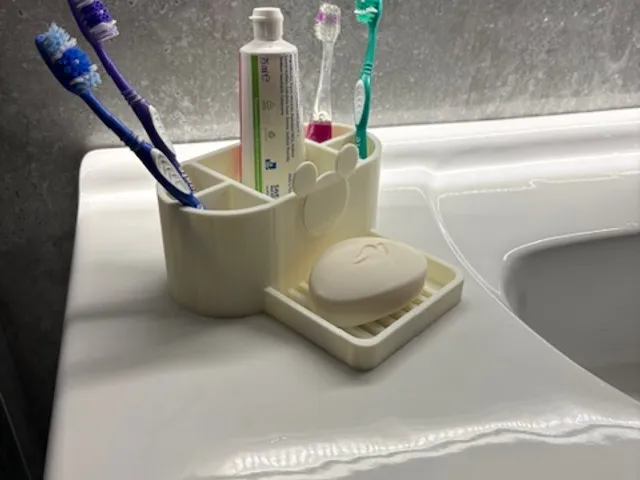 Toothbrush / Soap Holder