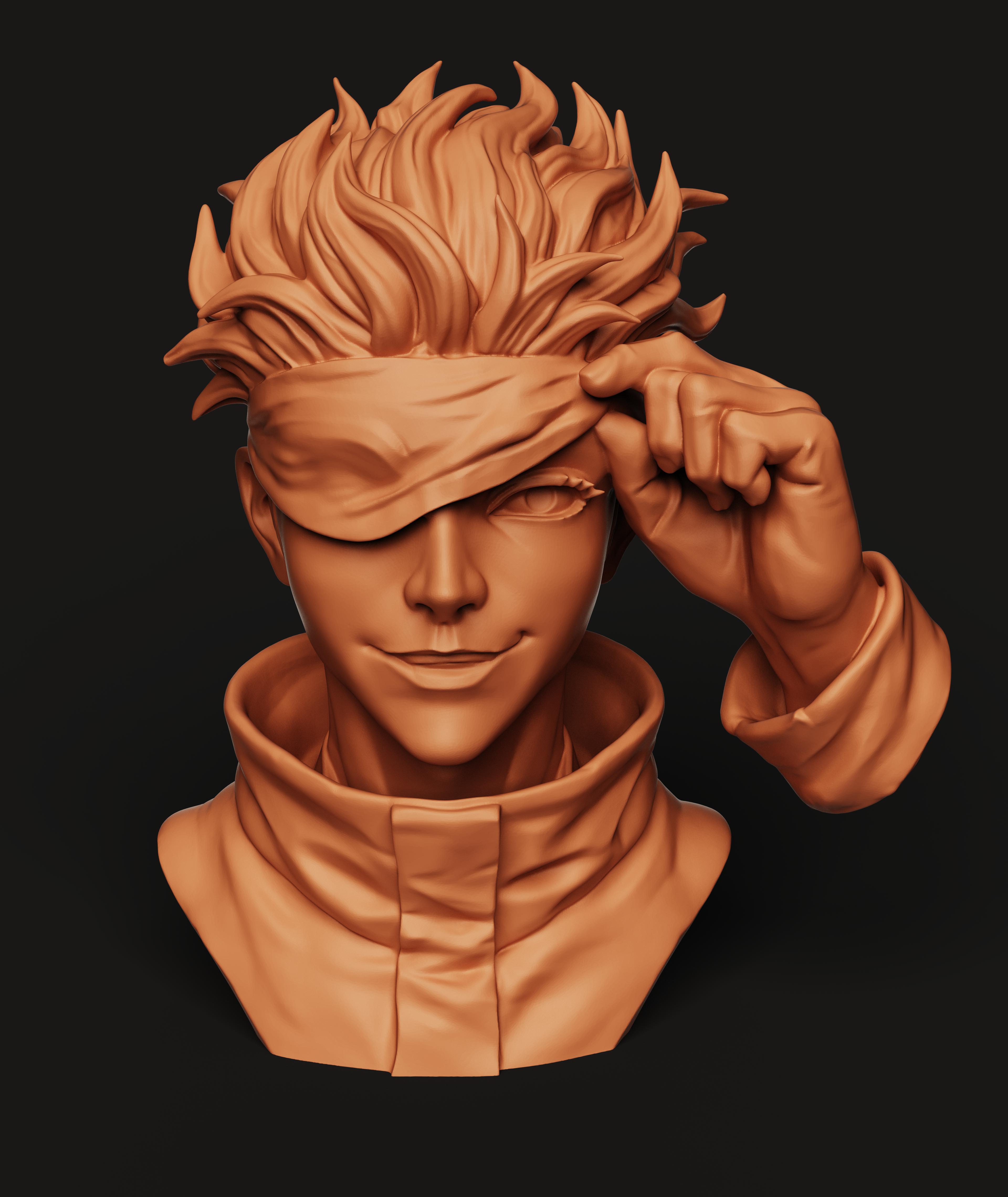 Satoru Gojo Anime Bust | Jujutsu Kaisen| Fan Art — thumbnail 4