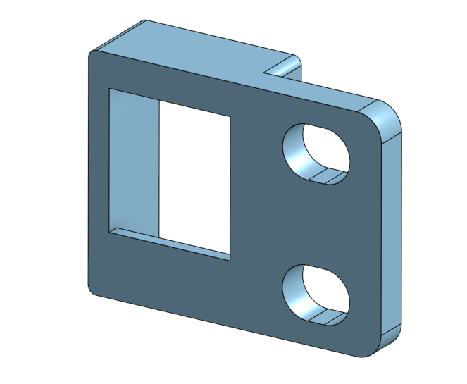 Rack RJ45 keystone mount