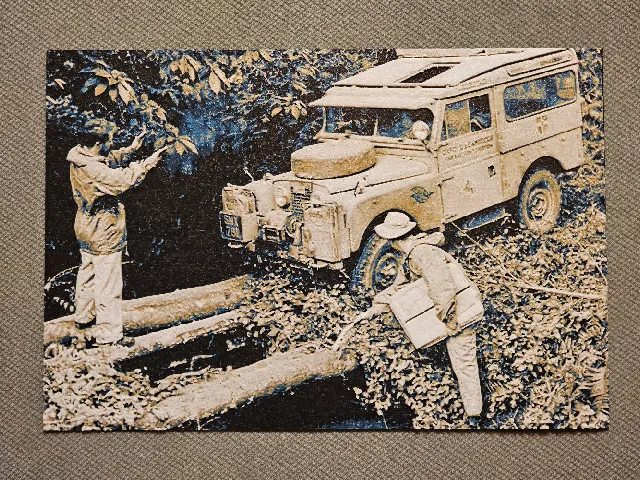 Land Rover Series I expedition photo hueforge