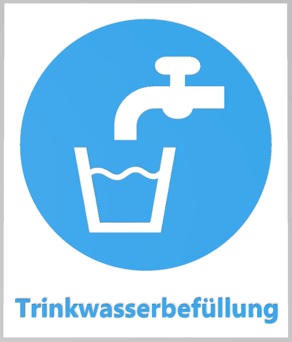 Trinkwasser Schild