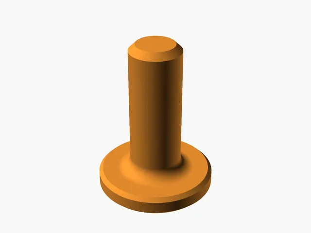 Blanking Plug for Cable Glands – Ø8 mm, parametric (Blindstopfen für Kabelverschraubung)