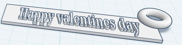 Valentines Day keychain!!! Happy Valentines Day!!!!!!!! :) :3