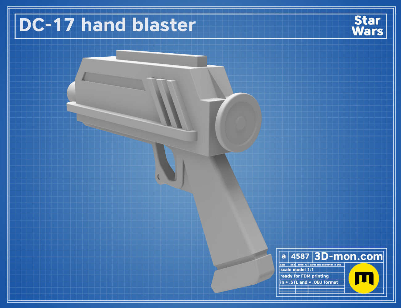 DC-17 Blasters (BadBatch/CloneWars) — miniatura 16